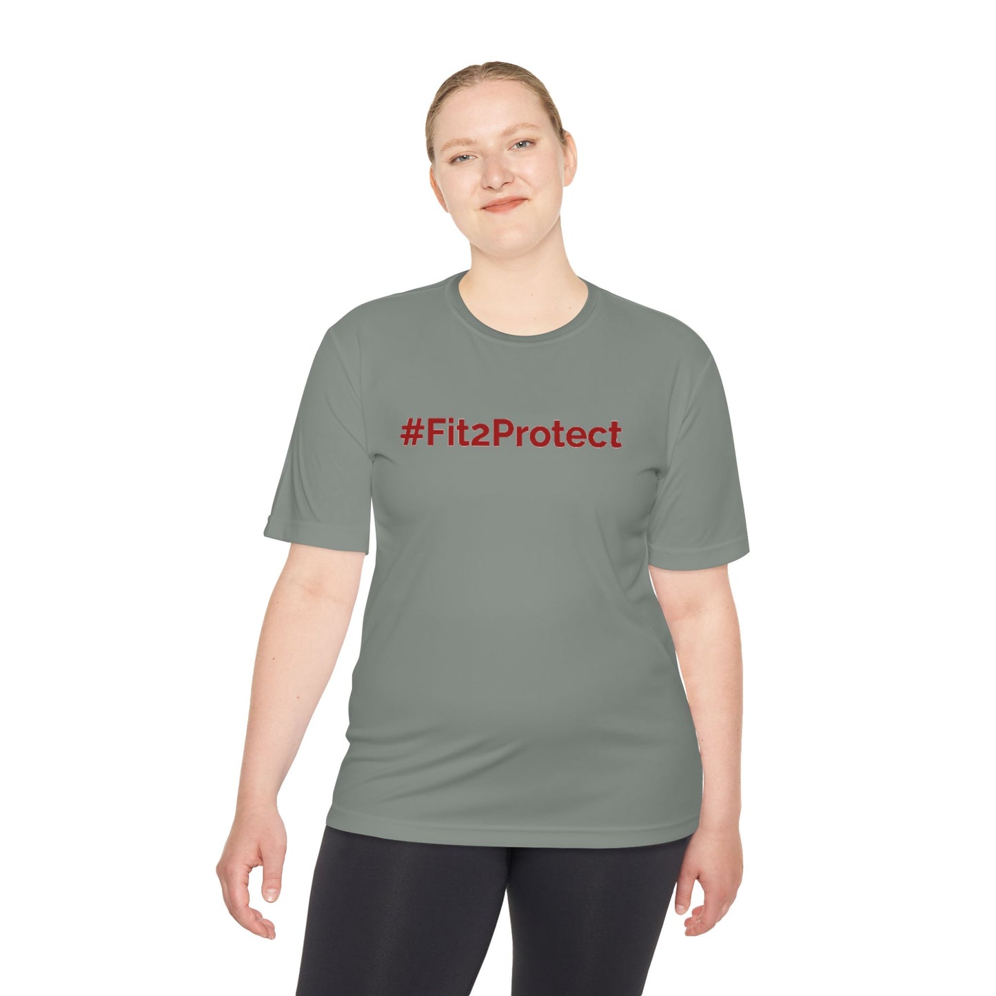 Train Hard Tee – #Fit2Protect Edition by SECURITY PROUD