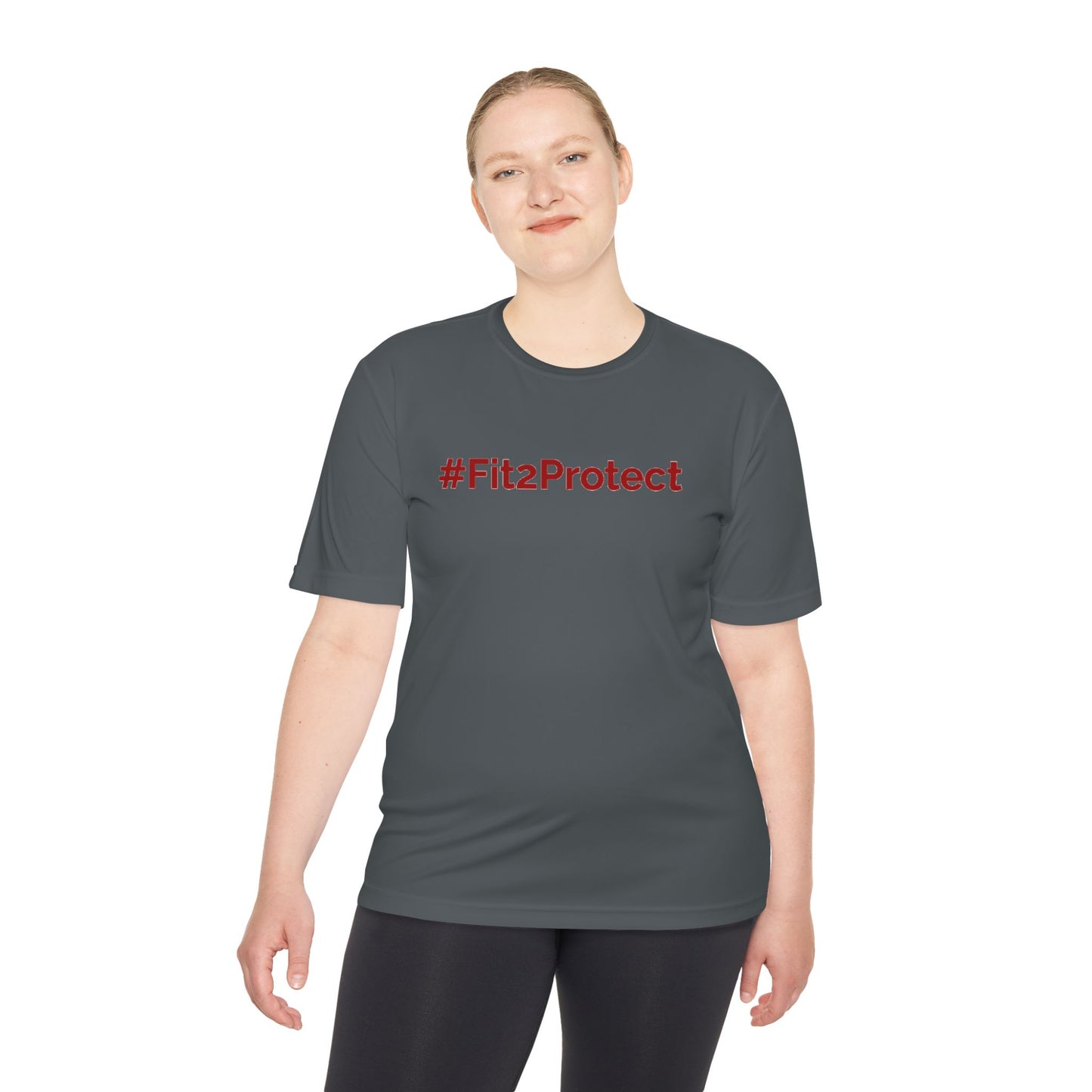 Train Hard Tee – #Fit2Protect Edition by SECURITY PROUD