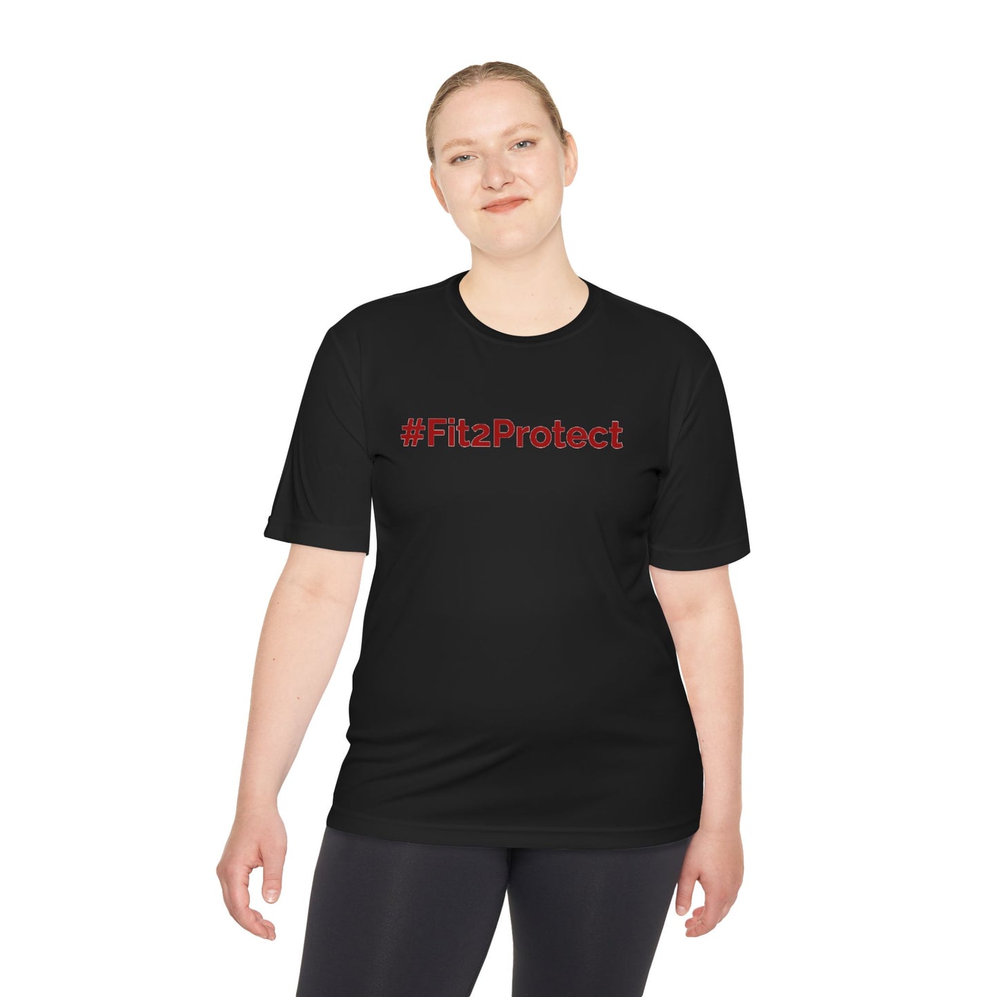 Train Hard Tee – #Fit2Protect Edition by SECURITY PROUD
