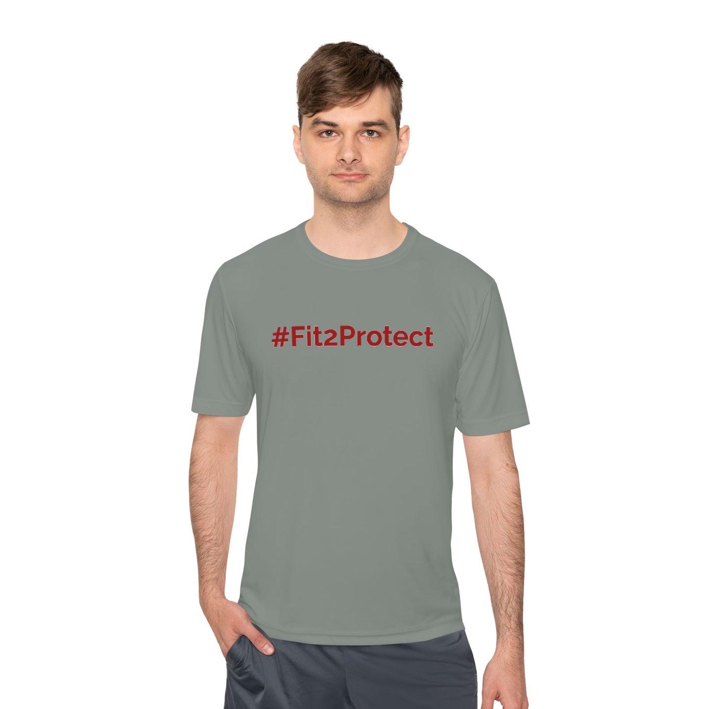 Train Hard Tee – #Fit2Protect Edition by SECURITY PROUD