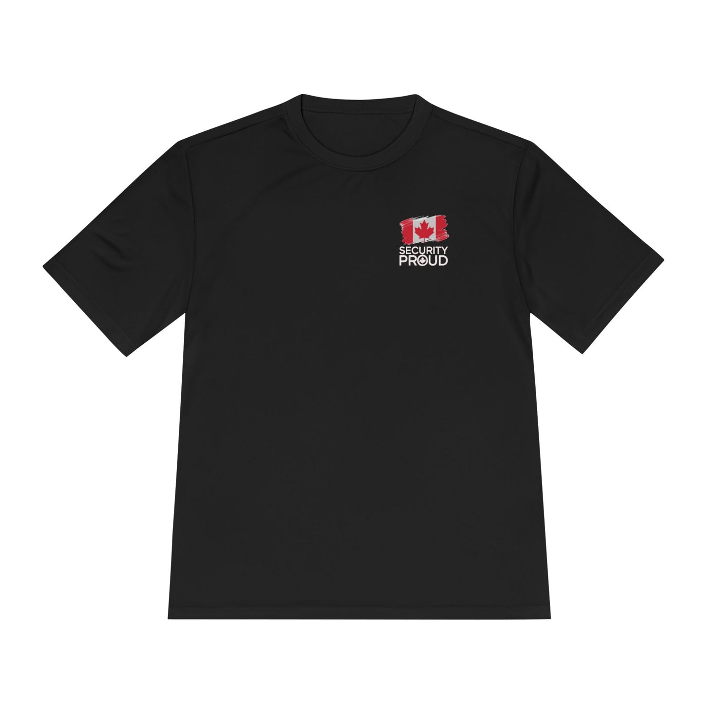 #Fit2Protect Moisture-Wicking Tee | SECURITY PROUD Canada Flag Edition
