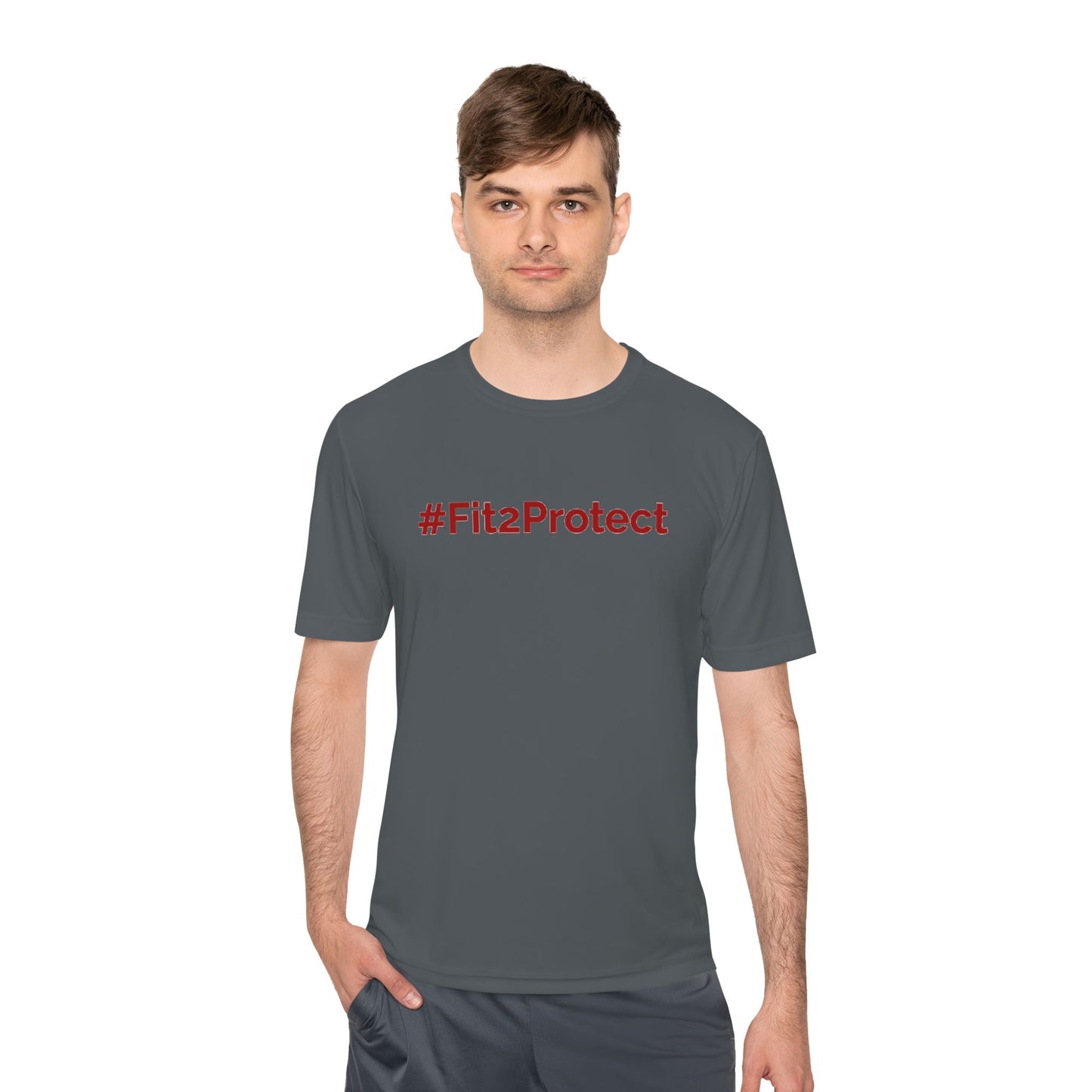 Train Hard Tee – #Fit2Protect Edition by SECURITY PROUD