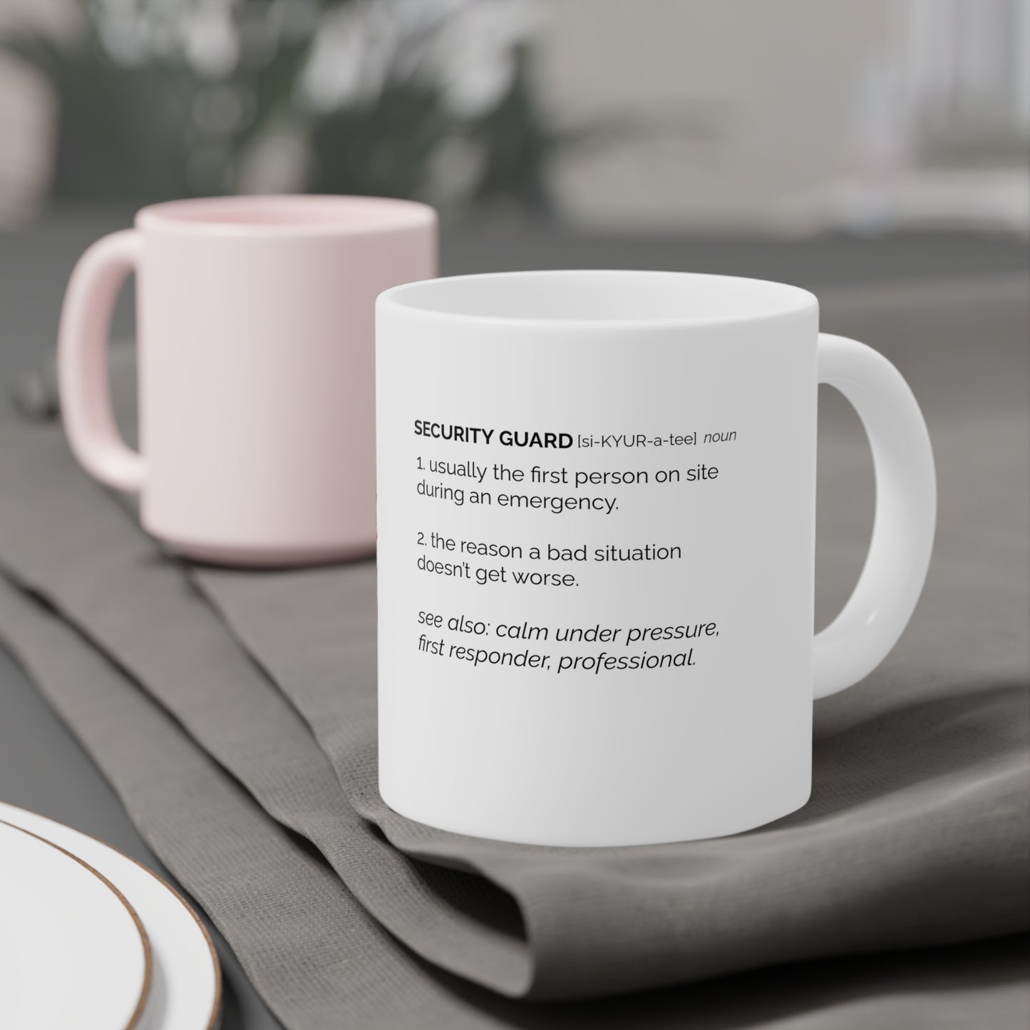 Security Proud Mug | Canadian Protector Edition