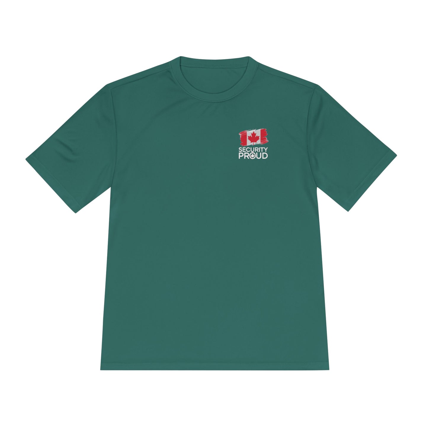 #Fit2Protect Moisture-Wicking Tee | SECURITY PROUD Canada Flag Edition