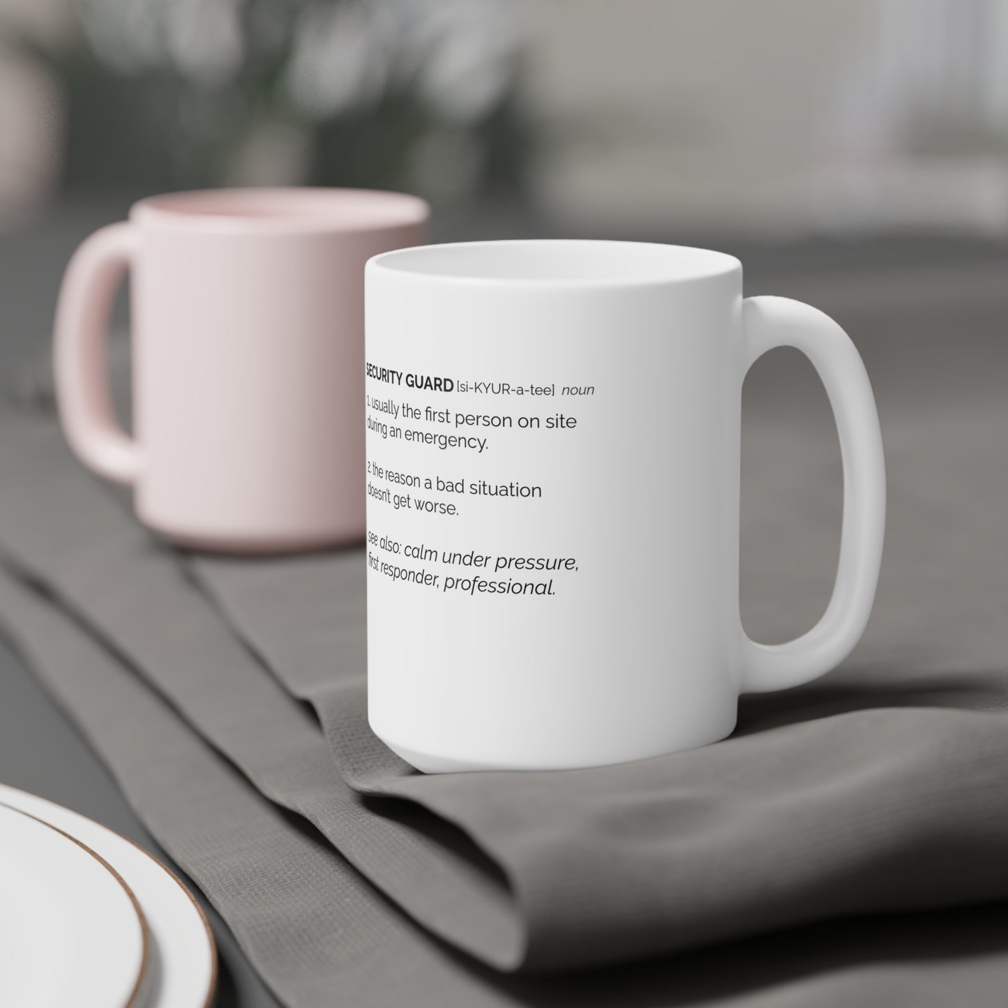 Security Proud Mug | Canadian Protector Edition