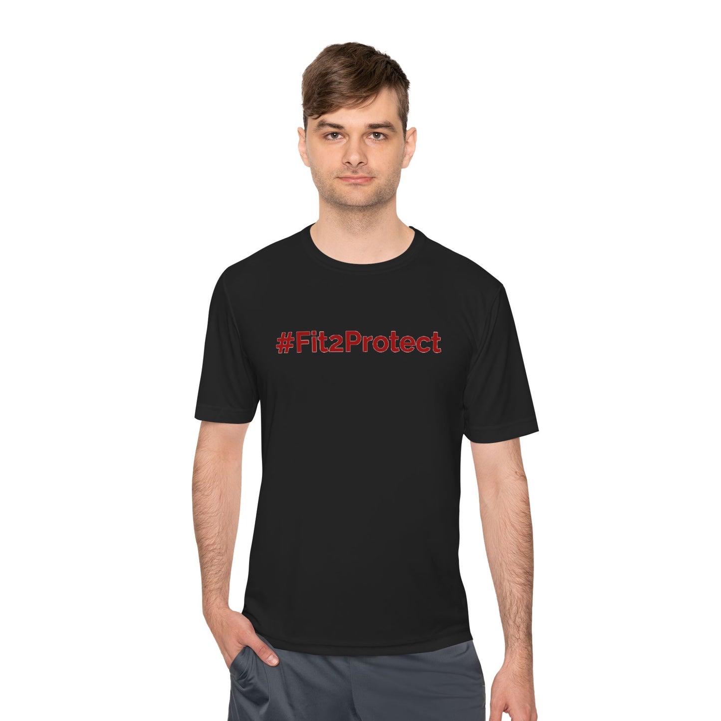Train Hard Tee – #Fit2Protect Edition by SECURITY PROUD