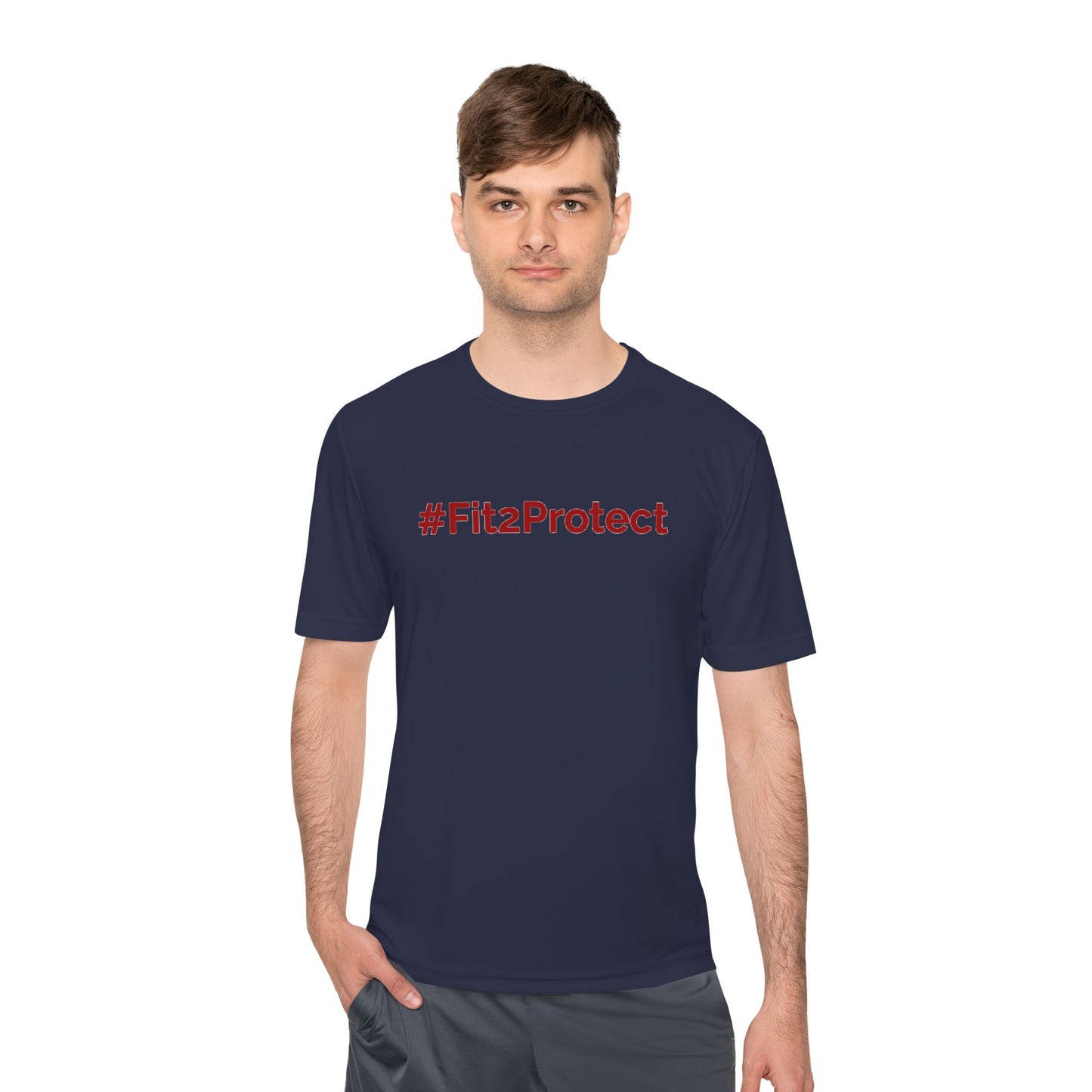 Train Hard Tee – #Fit2Protect Edition by SECURITY PROUD