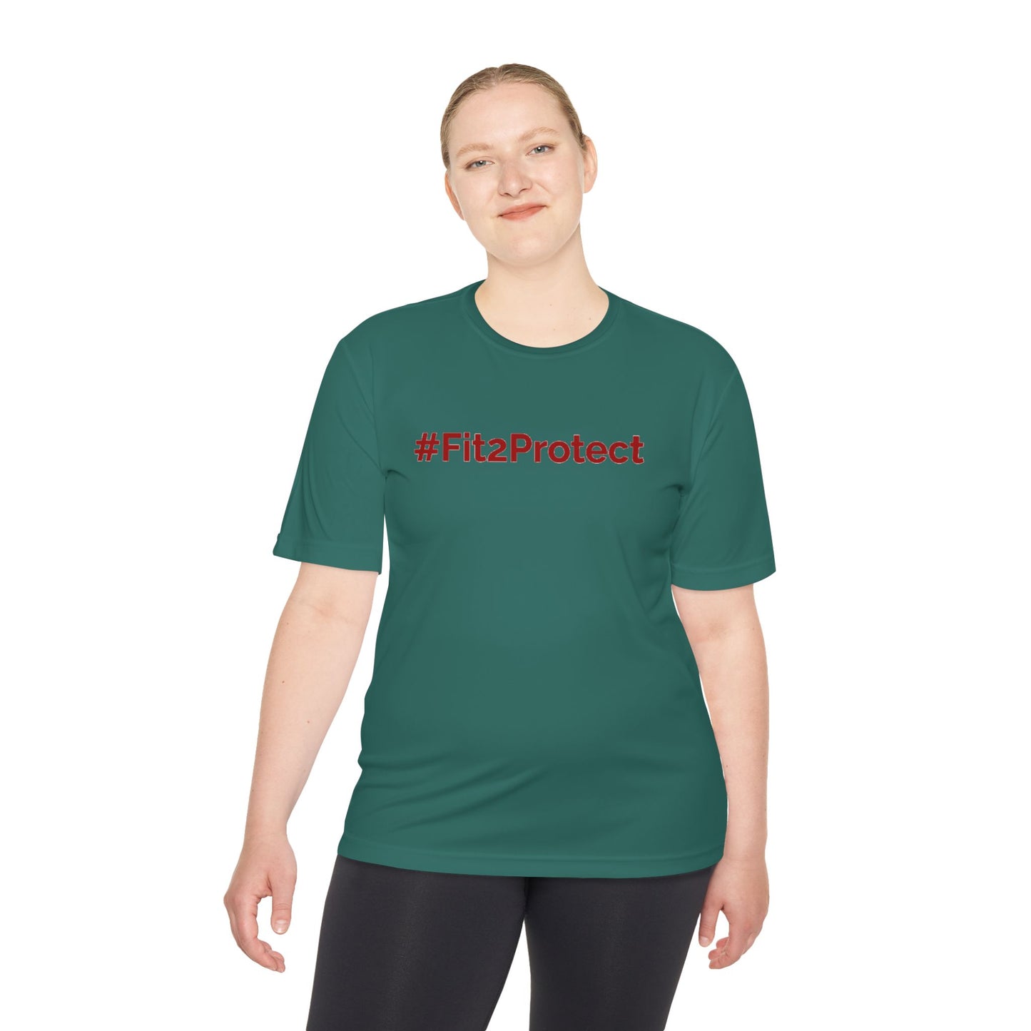 Train Hard Tee – #Fit2Protect Edition by SECURITY PROUD