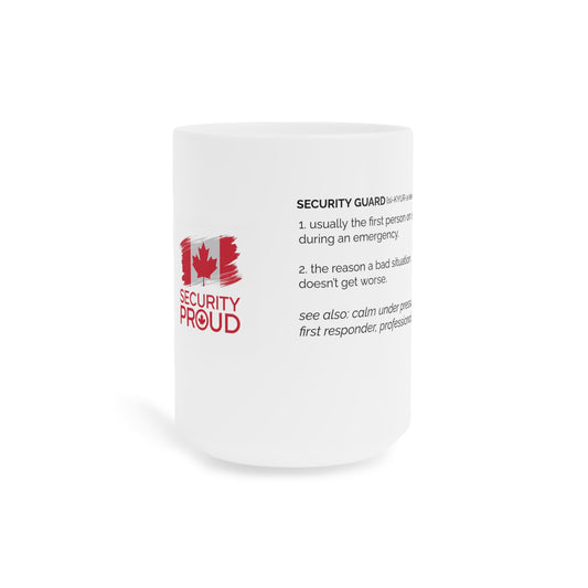Security Proud Mug | Canadian Protector Edition