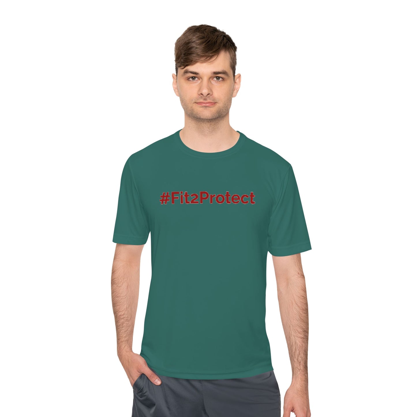Train Hard Tee – #Fit2Protect Edition by SECURITY PROUD